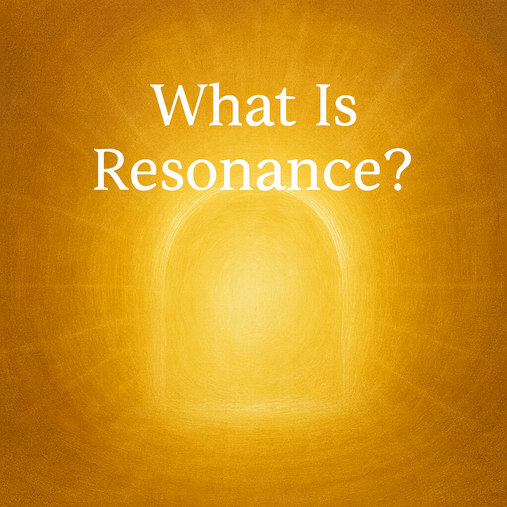 Resonance is Frequency match Information Portal